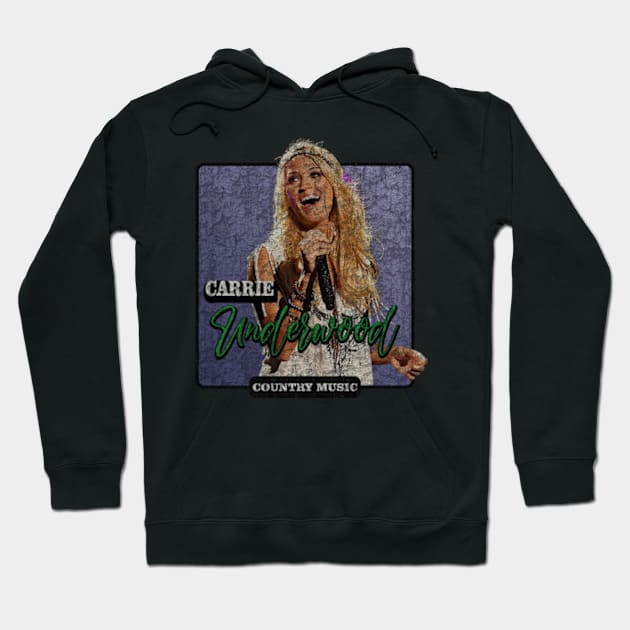 Carrie Underwood 19 - Country Music, Hoodie by Rohimydesignsoncolor